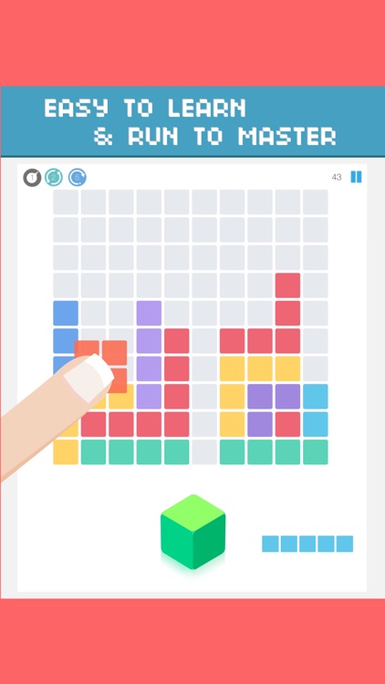Block original tether color fill hexic screenshot-3