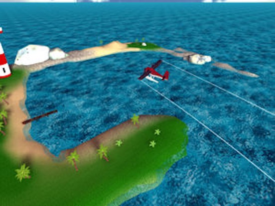 Screenshot #4 pour Ocean Air-plane Fly-ing Tour Simulator