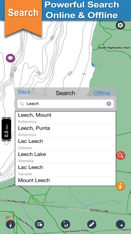 Leech Winnibigoshish Chippewa NF lake & park trail screenshot-3