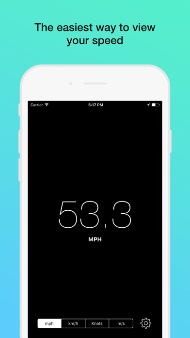 Screenshot #1 pour Flat Speedometer