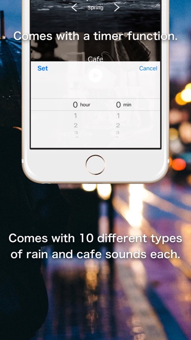Rainy Cafe - Ambient Sound - screenshot 2