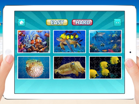 Screenshot #6 pour Poisson Scie sauteuse, Mer Puzzle pour Enfants