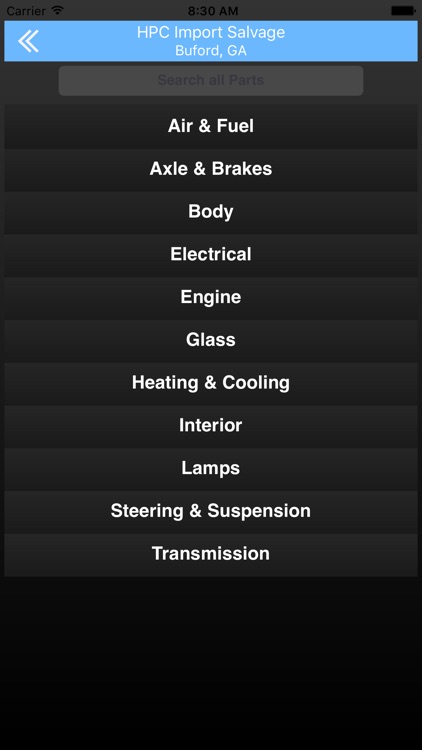 HPC Import Salvage - Buford GA