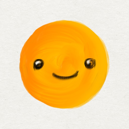 Touch the Orange Dot icon