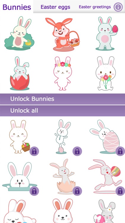 Easter Stickers for Messages – Cute Eggs & Emoji
