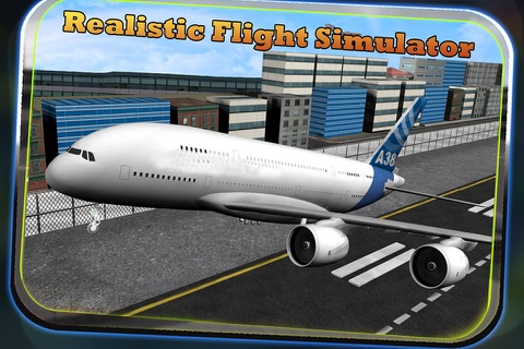 Big Airplane Flight Simulator - Infinite Adventure screenshot 2