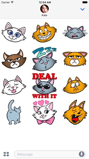Cat Cartoon Stickers(圖2)-速報App