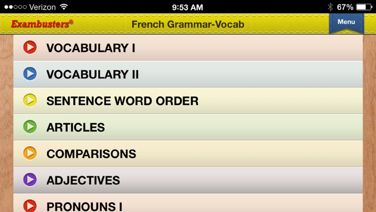 NY Regents French Prep Flashcards Exambusters