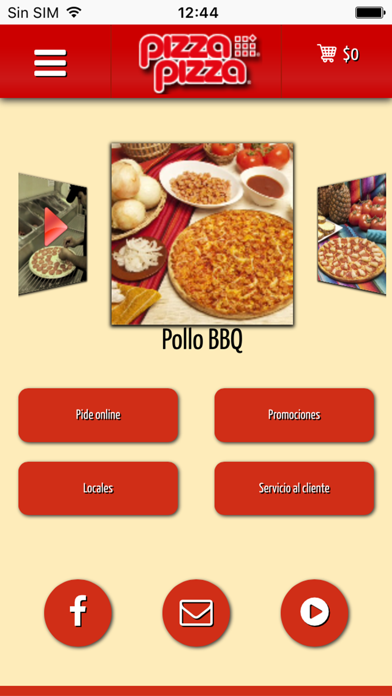 Screenshot #1 pour PizzaPizza de Chile
