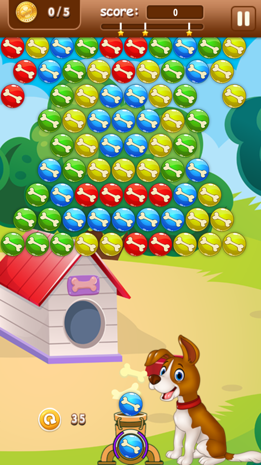 #4. Bobik Bubble - Bubble Shooter (iOS) 由: Vadim Shendrikov