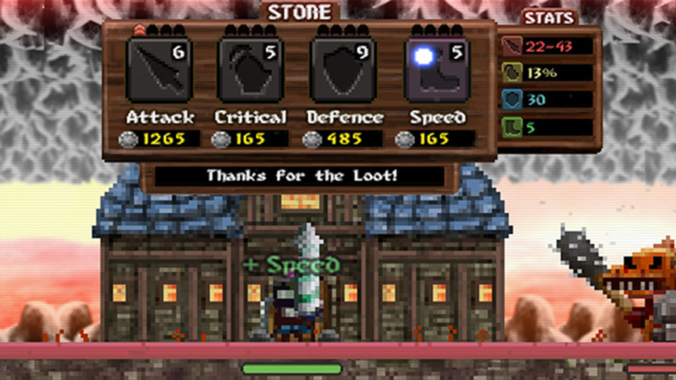 #5. Loot Hero - RPG Grind Runner (iOS) 由: VaragtP Studios AB