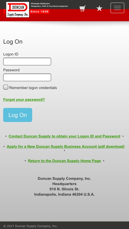 Duncan Supply Mobile