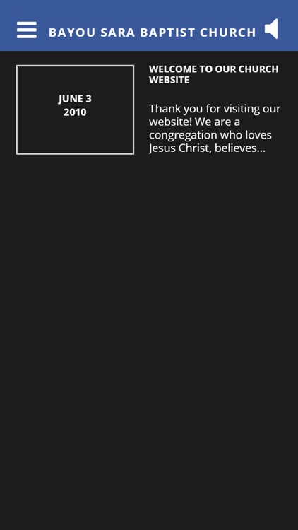 Bayou Sara Baptist Church