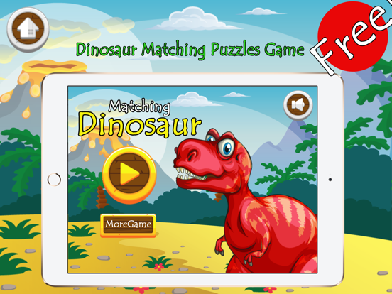 Dinosaur Matching Remember Puzzles Games For Kids