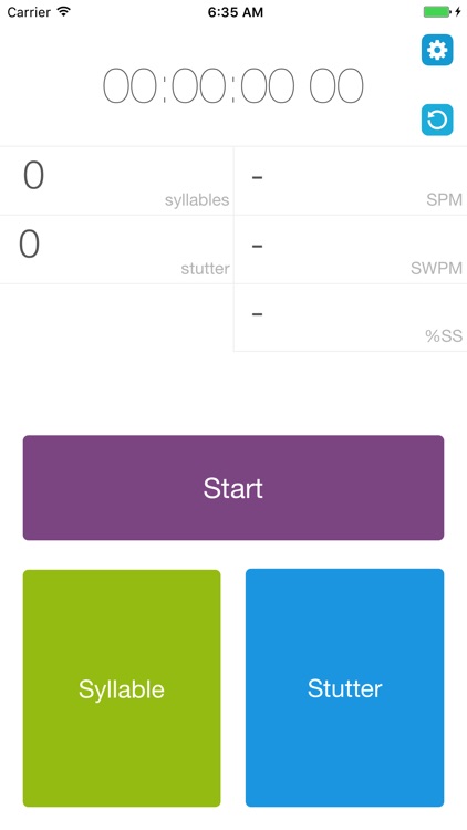 Fluency Calculator - Measurement of Stuttering