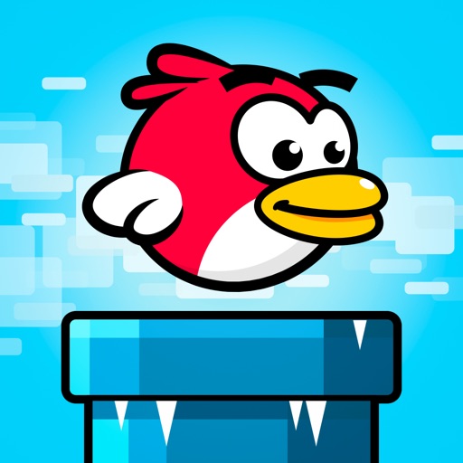 Flappy Winter Bird - Swing your tiny flappy wings! iOS App