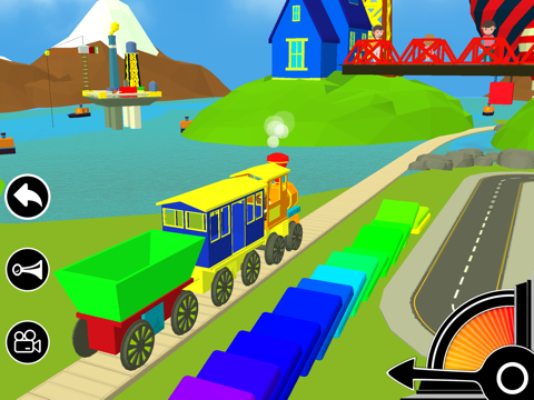 Screenshot #4 pour 3D Train de Jouet - gratuit enfants jeu de Train