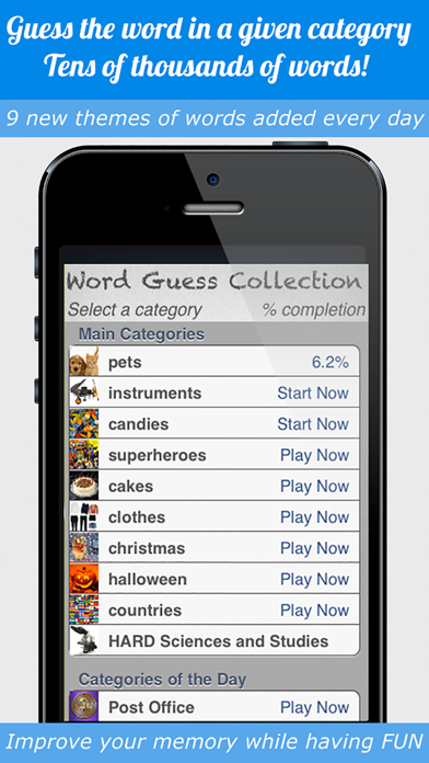 Word Guess Daily Brain Trainer Screenshot