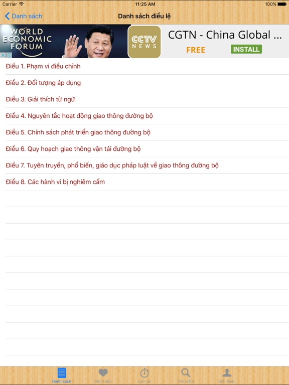Screenshot #5 pour Luật giao thông đường bộ