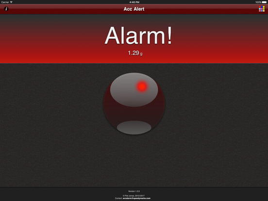 Screenshot #5 pour Acc Alert Lite