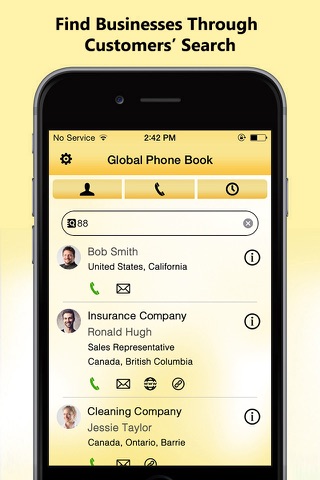 FreeFly881 -  Global Phone Book Free Calls screenshot 3