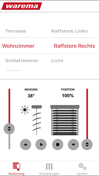 Screenshot #1 pour WAREMA climatronic® WebControl