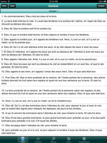 The French Bible  offline for iPad screenshot 2