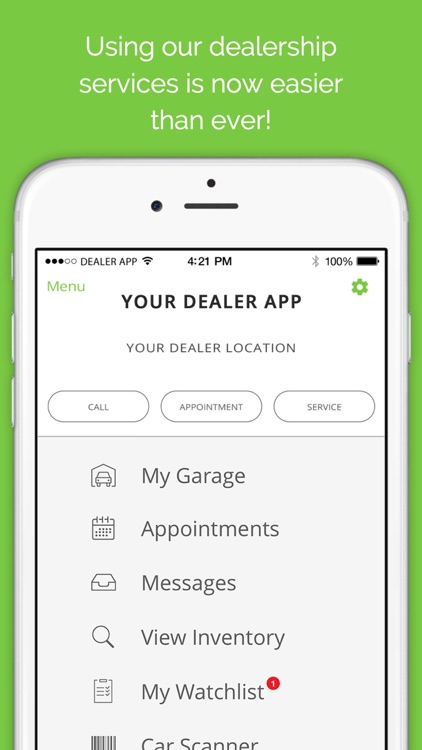 EasyCare Custom Dealer App