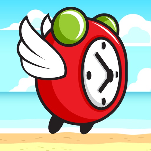 Flying Red Clock iOS App