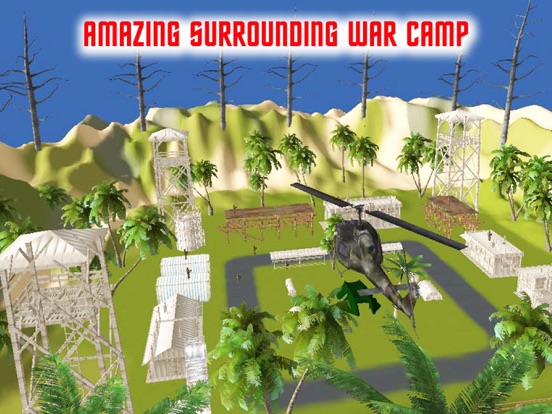 Screenshot #4 pour Armée Commando Helicopter tournage Guerre 3D