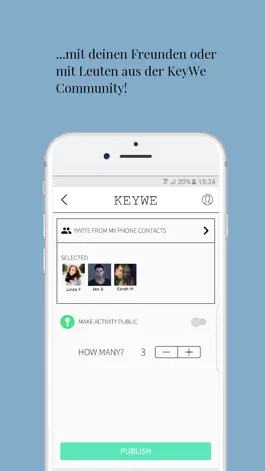 Game screenshot KeyWe - How People Meet hack