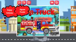 Game screenshot Street Vehicles Jigsaw Puzzle Games For Kids hack