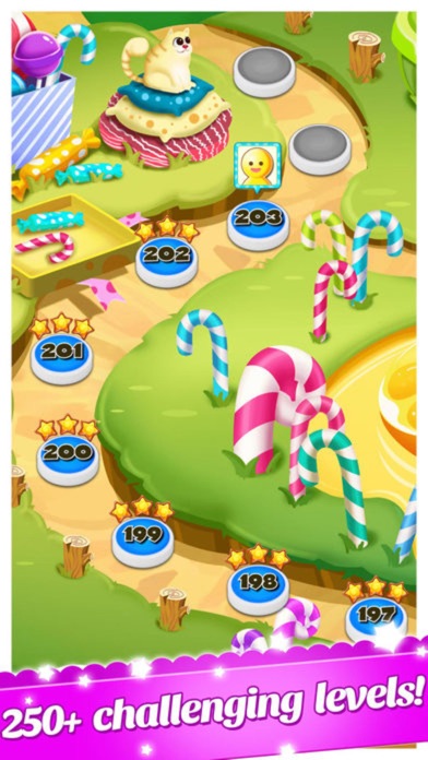 Charm Crush - 3 match puzzle candy king blast gameのおすすめ画像1