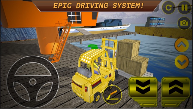 驅動叉車運輸司機Sim 3D(圖1)-速報App