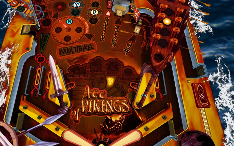 #4. Vikings Pinball (macOS) Bởi: BrainVault Games, LLC