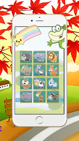 Game screenshot Easy Animals Matching Game with Phonics for Kids mod apk