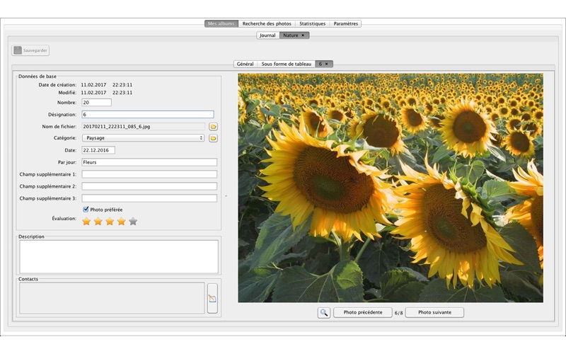 Screenshot #2 pour Gestion de photos