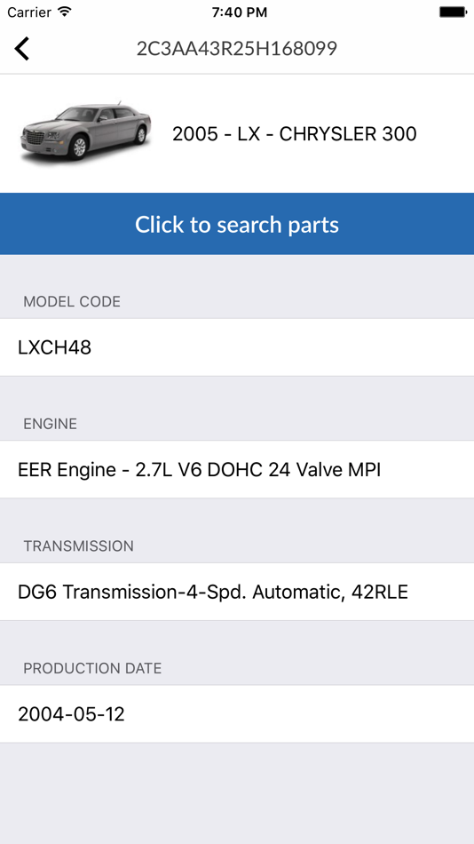 Car Parts for Chrysler - ETK Spare Parts Diagrams - 1.0.4 - (iOS)