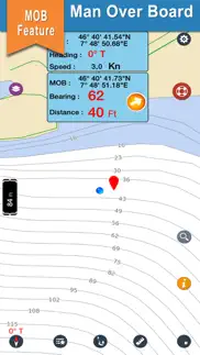 lake winnipesaukee offline chart for boaters iphone screenshot 3