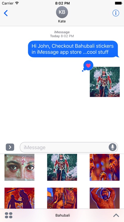 Bahubali Stickers