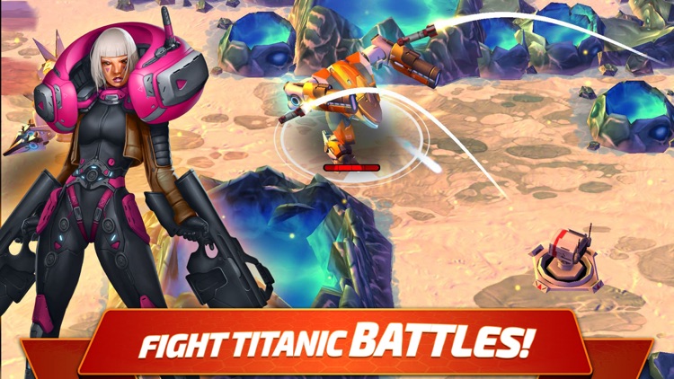 Forge of Titans: Mech Wars screenshot-0