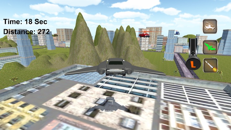 Super Flying Car Racing Games