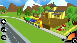 Screenshot #1 pour 3D Train de Jouet - gratuit enfants jeu de Train