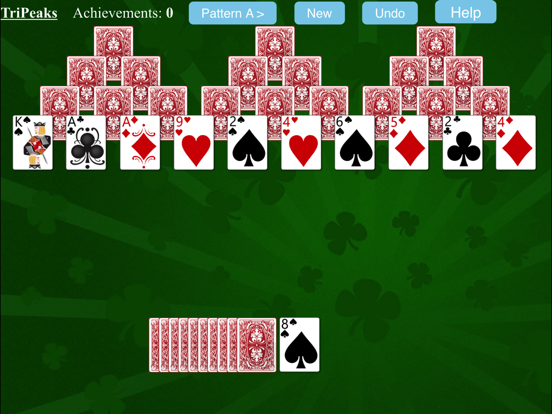 Screenshot #4 pour TriPeaks Solitaire.