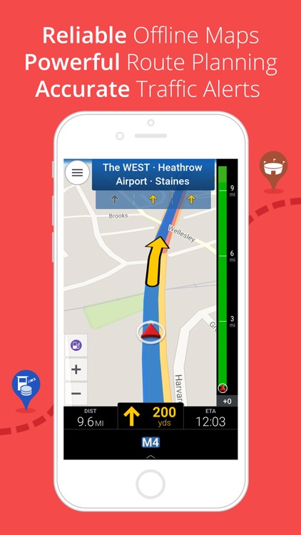 CoPilot Western Europe - Offline Sat-Nav & Maps screenshot-0
