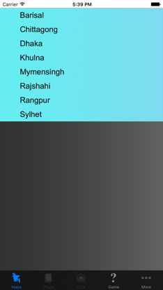 Bangladesh Division Maps and Quiz screenshot 4