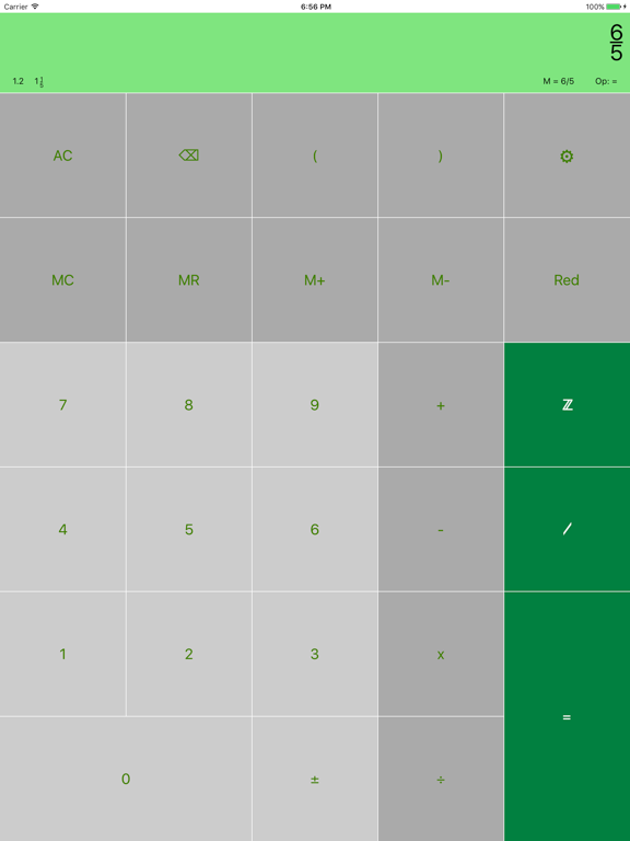 Screenshot #5 pour FraCa (fraction calculator)