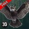 Icon Flying Owl Bird Survival Simulator 3D