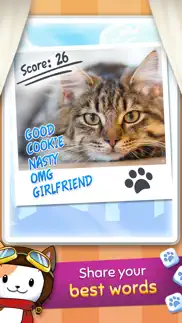 word cats iphone screenshot 3