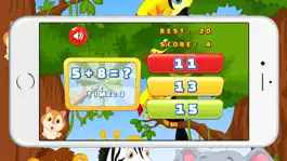 Game screenshot Animals Math Kids - Addition And Subtraction Games mod apk